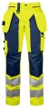 Projob Dames Werkbroek 6519 yellow-navy